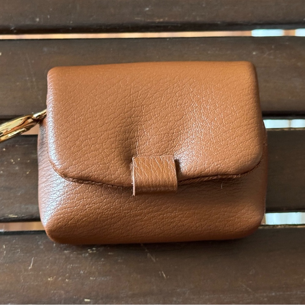 Elegant Brown Leather Women's Bag